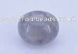 CLO02 19*30mm rondelle loose cloudy quartz gemstone beads wholesale