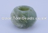 CLO12 19*30mm faceted rondelle loose New jade gemstone beads wholesale