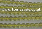 CLQ151 15.5 inches 6mm round natural lemon quartz beads wholesale