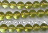 CLQ203 15.5 inches 10mm round natural lemon quartz beads wholesale