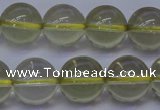 CLQ353 15 inches 10mm round natural lemon quartz beads wholesale