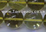 CLQ356 15 inches 16mm round natural lemon quartz beads wholesale