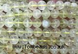CLQ363 15 inches 10mm round lemon quartz gemstone beads