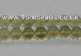 CLQ50 15.5 inches 6mm round natural lemon quartz beads wholesale