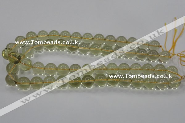 CLQ50 15.5 inches 6mm round natural lemon quartz beads wholesale