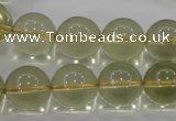 CLQ55 15.5 inches 16mm round natural lemon quartz beads wholesale