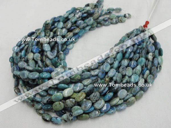 CLR11 16 inches 13*18mm oval larimar gemstone beads wholesale