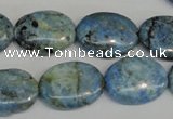 CLR215 15.5 inches 15*20mm oval larimar gemstone beads