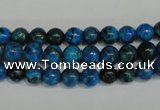 CLR301 15.5 inches 6mm round dyed larimar gemstone beads