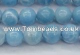 CLR603 15.5 inches 10mm round imitation larimar beads wholesale