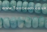 CLR80 15.5 inches 5*8mm rondelle natural larimar gemstone beads