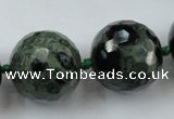 CLS107 15.5 inches 25mm faceted round kambaba jasper beads