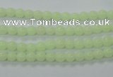 CLU01 15.5 inches 4mm round luminous stone beads wholesale