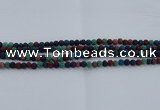 CLV520 15.5 inches 4mm round mixed lava beads wholesale