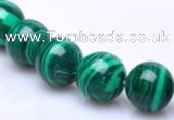 CMA20 15.5 inches 10mm round imitate malachite beads Wholesale