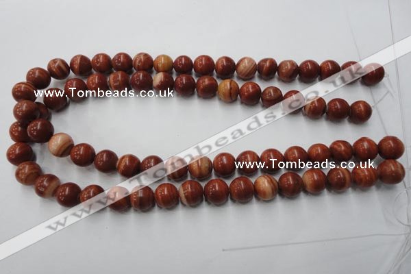 CMA203 15.5 inches 10mm round red malachite beads wholesale