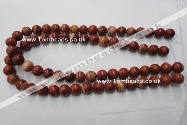 CMA204 15.5 inches 12mm round red malachite beads wholesale