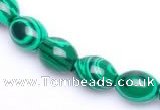 CMA27 15.5 inches 8*10mm rice imitate malachite beads Wholesale