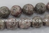 CMB06 15.5 inches 14mm round natural medical stone beads wholesale