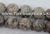 CMB07 15.5 inches 16mm round natural medical stone beads wholesale