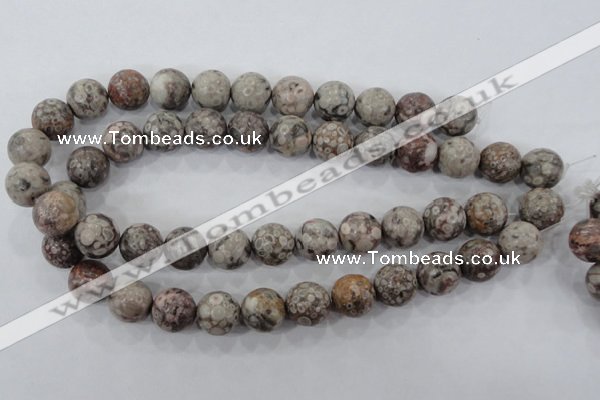 CMB07 15.5 inches 16mm round natural medical stone beads wholesale