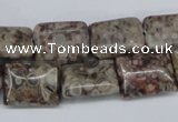 CMB26 15.5 inches 12*16mm rectangle natural medical stone beads