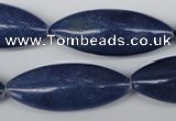 CME11 15.5 inches 15*40mm marquise blue aventurine beads