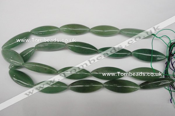 CME12 15.5 inches 15*40mm marquise green aventurine beads