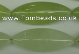 CME14 15.5 inches 15*40mm marquise New jade gemstone beads