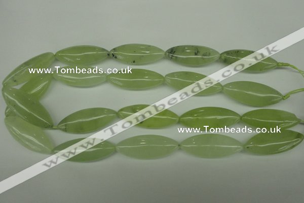 CME14 15.5 inches 15*40mm marquise New jade gemstone beads