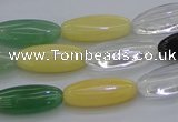 CME16 15.5 inches 8*20mm marquise mixed gemstone beads wholesale
