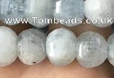 CME202 15.5 inches 7*9mm - 8*10mm pumpkin aquamarine beads