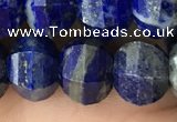 CME215 15.5 inches 7*9mm - 8*10mm pumpkin lapis lazuli beads