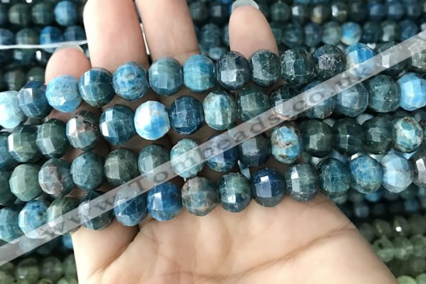 CME217 15.5 inches 7*9mm - 8*10mm pumpkin apatite beads