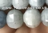 CME232 15.5 inches 10*11mm - 10*12mm pumpkin aquamarine beads