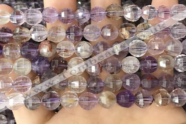 CME250 15.5 inches 7*9mm - 8*10mm pumpkin ametrine beads