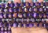 CME307 15.5 inches 8*11mm - 9*12mm pumpkin tiger eye beads