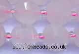 CME359 15 inches 10mm pumpkin rose quartz beads