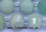 CME360 15 inches 10mm pumpkin amazonite beads