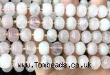 CME400 15 inches 8*12mm pumpkin rose quartz beads wholesale