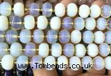CME402 15 inches 8*12mm pumpkin opalite beads wholesale