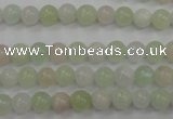 CMG101 15.5 inches 6mm round natural morganite beads wholesale