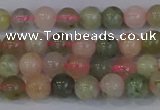 CMG161 15.5 inches 6mm round morganite gemstone beads wholesale