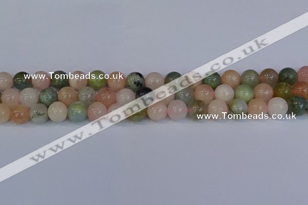 CMG163 15.5 inches 10mm round morganite gemstone beads wholesale