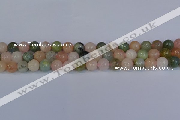 CMG163 15.5 inches 10mm round morganite gemstone beads wholesale