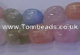 CMG228 15.5 inches 12*16mm - 13*18mm nuggets morganite beads