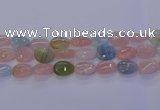 CMG233 15.5 inches 12*16mm flat teardrop morganite beads wholesale