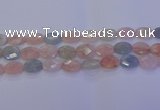 CMG266 15.5 inches 10*14mm faceted oval morganite beads
