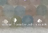 CMG350 15.5 inches 6mm faceted round amethyst gemstone beads