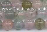 CMG391 15.5 inches 6mm round morganite gemstone beads